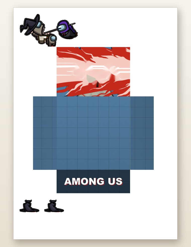 The printable sheet