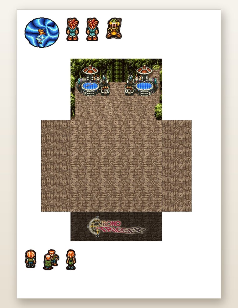 The printable sheet