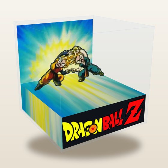 Dragon Ball Z cube diorama
