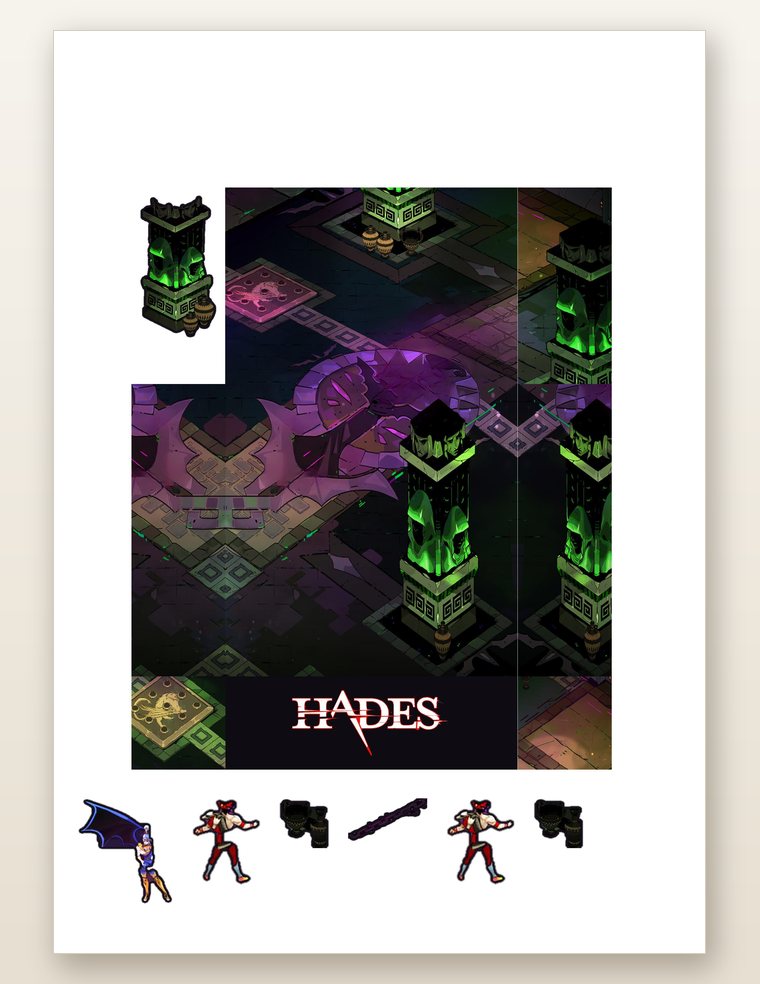 The printable sheet