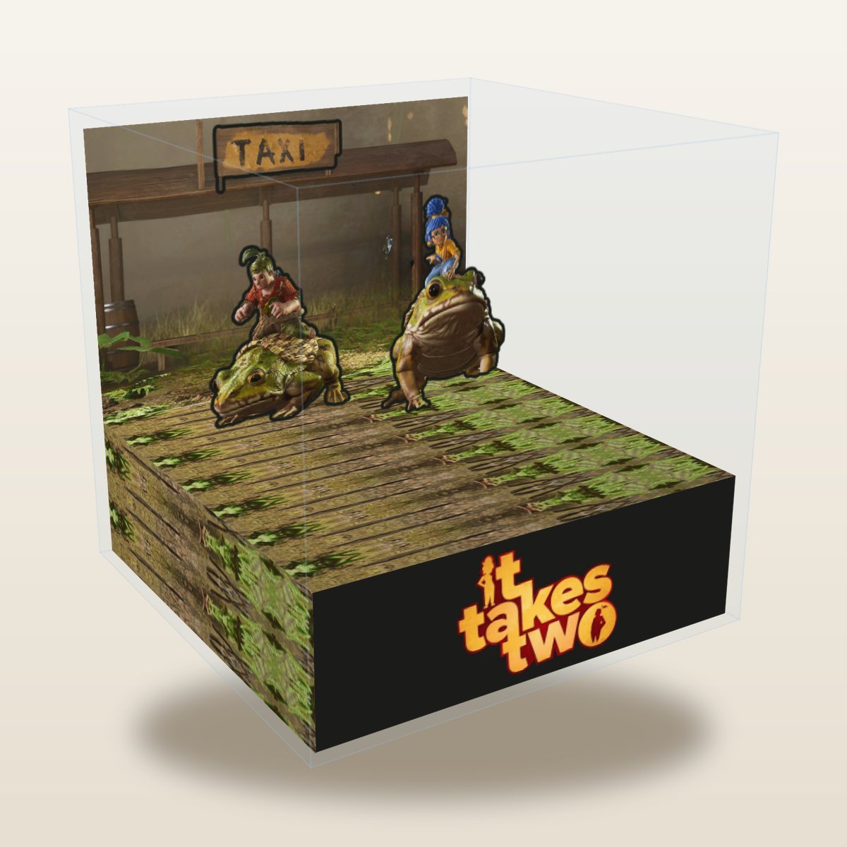 It Takes Two cube diorama, Toad Taxi