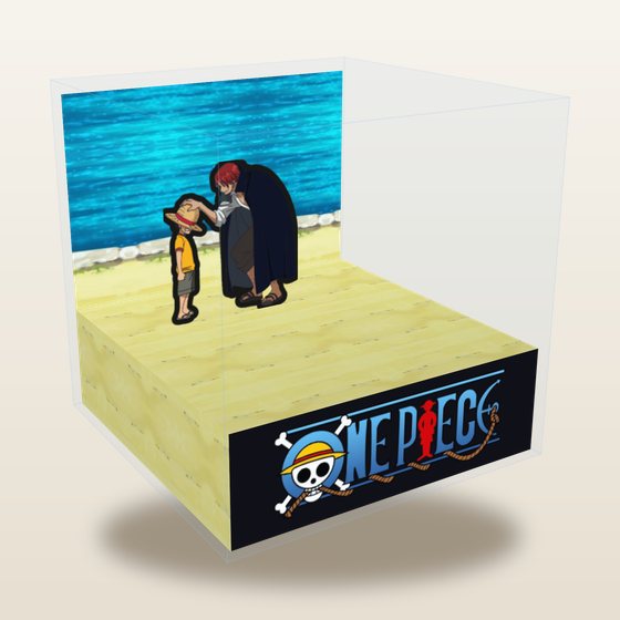 One Piece cube diorama