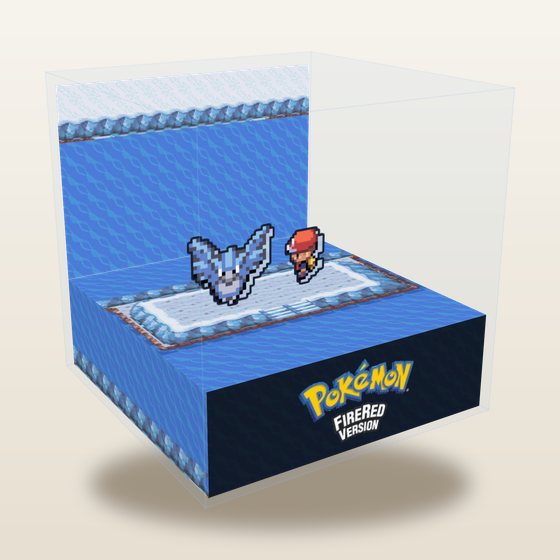 Pokemon cube diorama