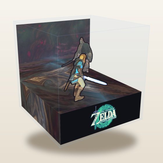 Zelda Tears of the Kingdom cube diorama